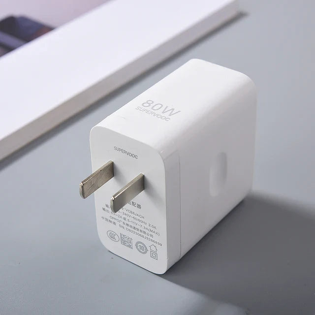 OPPO SUPERVOOC 80W Laat