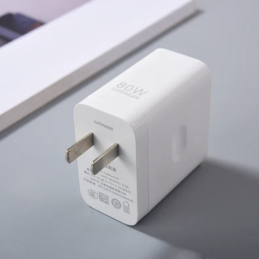 OPPO SUPERVOOC 80W Power Adapter – Original Laat Ka Charger (Only Adapter, No Cable) Best price