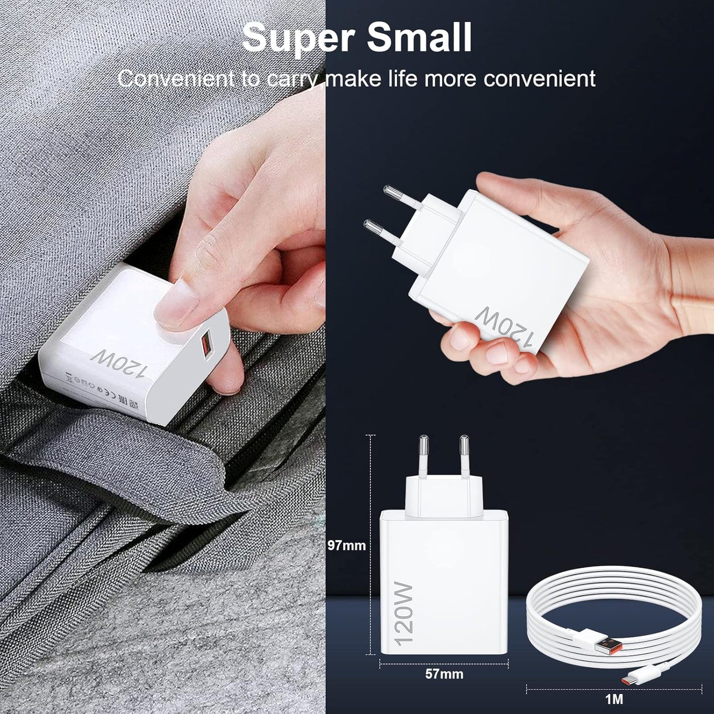 Mi 120W USB Laat Charger