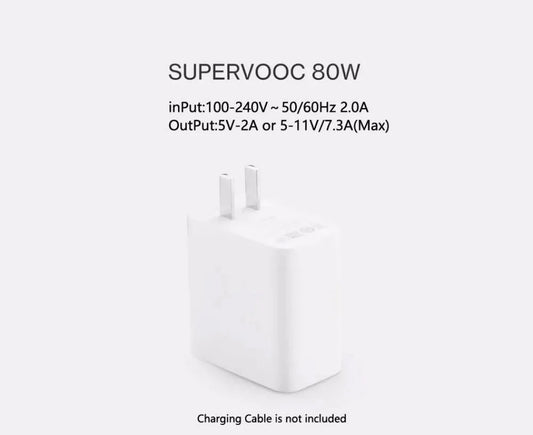 OPPO SUPERVOOC 80W Power Adapter – Original Laat Ka Charger (Only Adapter, No Cable) Best price